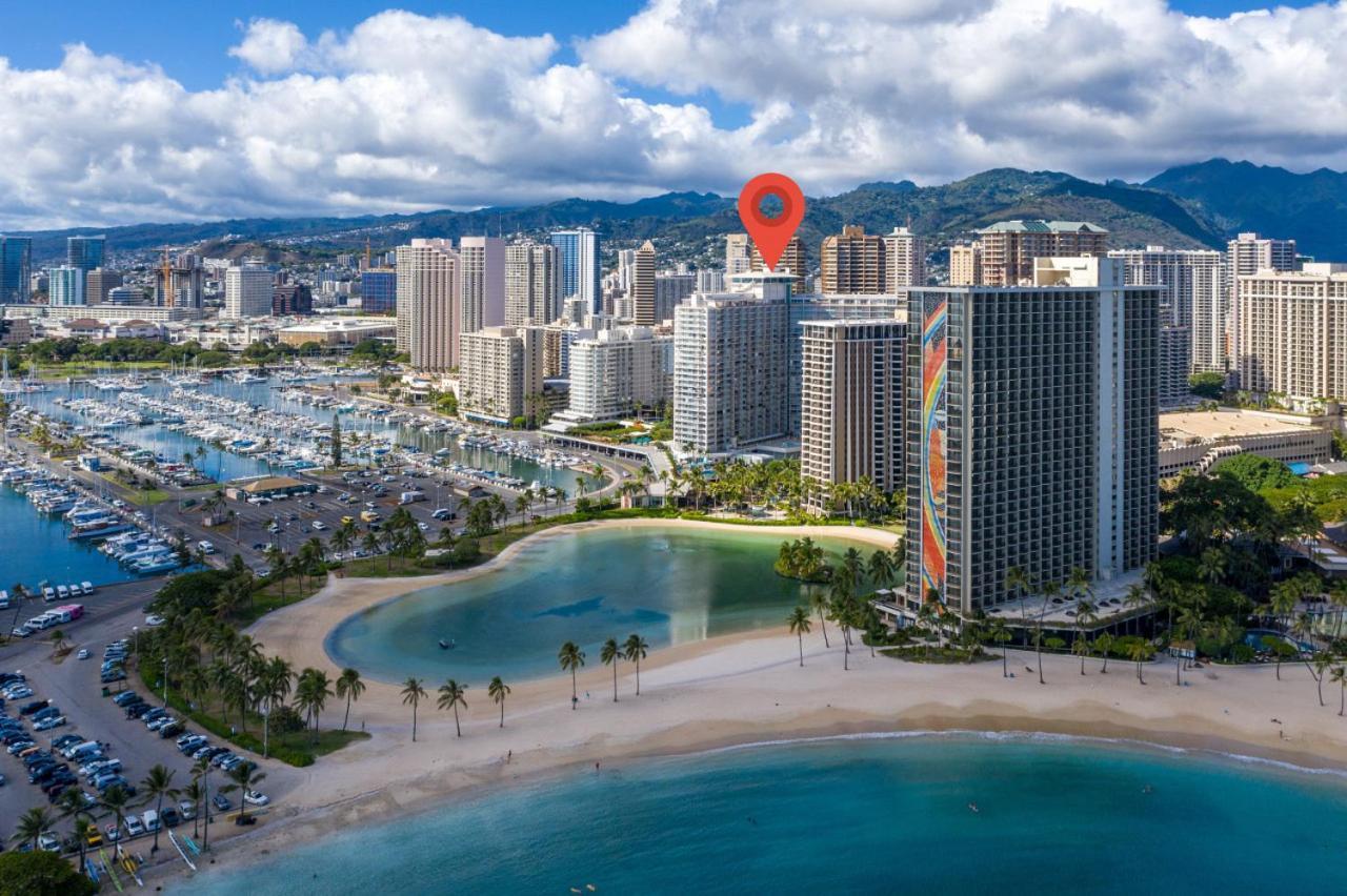 Ocean Front Amazing One Bedroom Condo Honolulu Luaran gambar